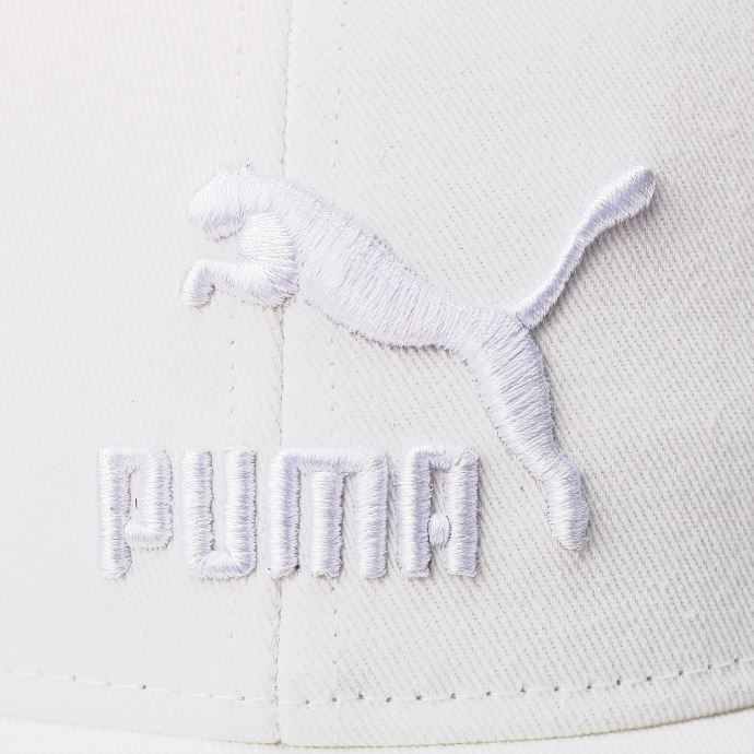 Archive Logo Casquette De Baseball Blanc-blanc Logo Puma Canada

