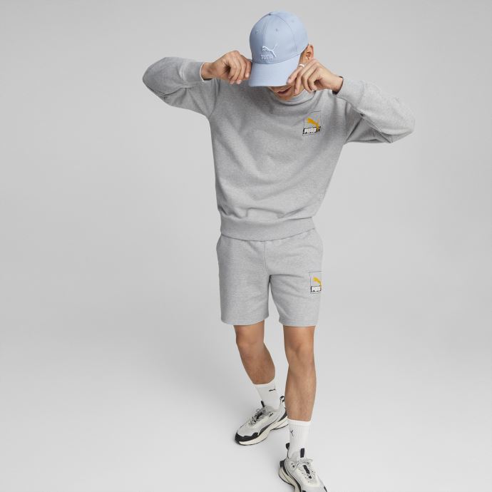 Casquette De Baseball Puma Canada Blue Wash Archive Logo
