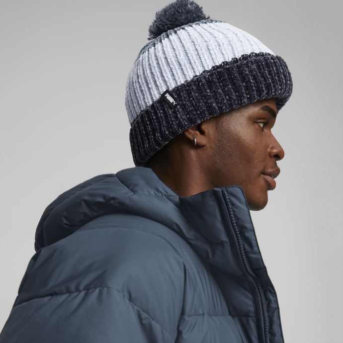 Parisian Night- Bleu Ciel Délavé Pom Pom Bonnet Femme Puma Canada