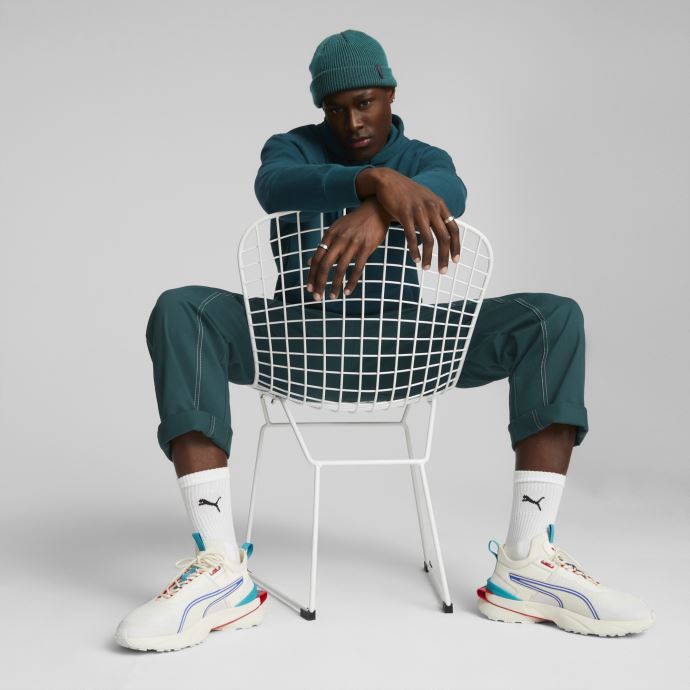 Puma Canada Bonnet Pêcheur Côtelé Varsity Vert-noir