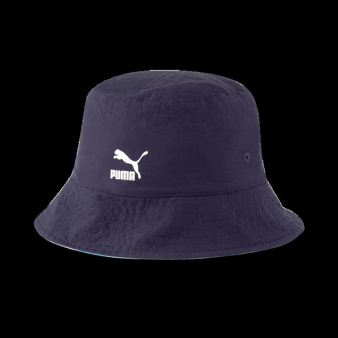 Peacoat-team Casquette De Football Emblématique Bleu-blanc Puma Canada Man City