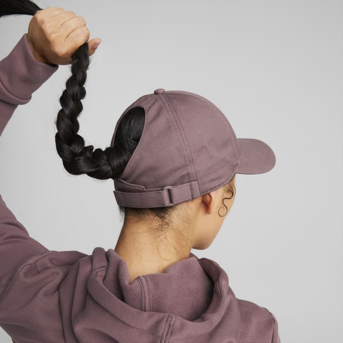 Casquette Puma Canada Ponytail Femme Prune Poussiéreux