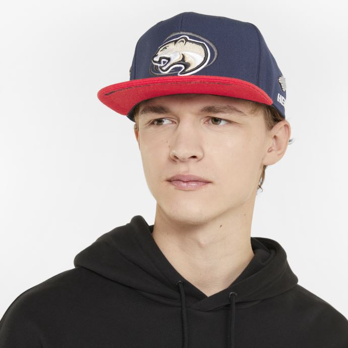 Casquette à Visière Plate Hometown Heroes Puma Canada Caban-rouge