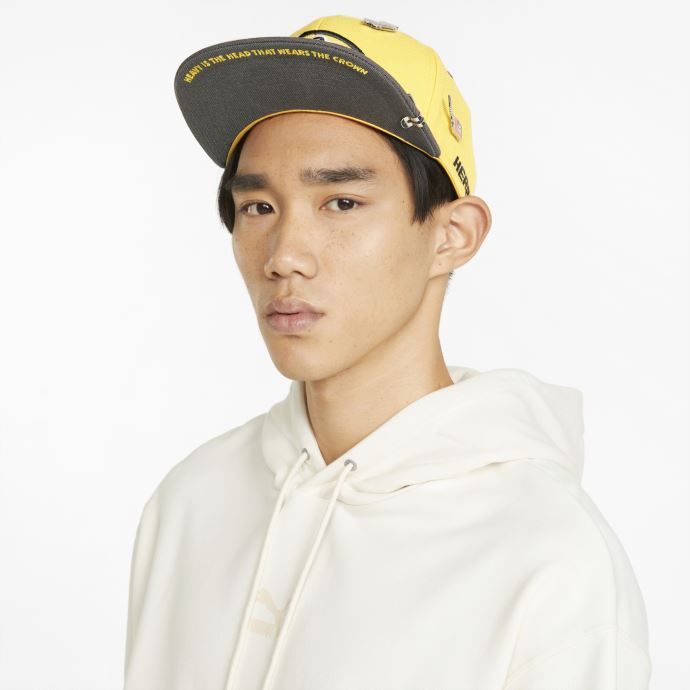 Puma Canada Hometown Heroes Casquette à Visière Plate Spectra Yellow-dark Shadow