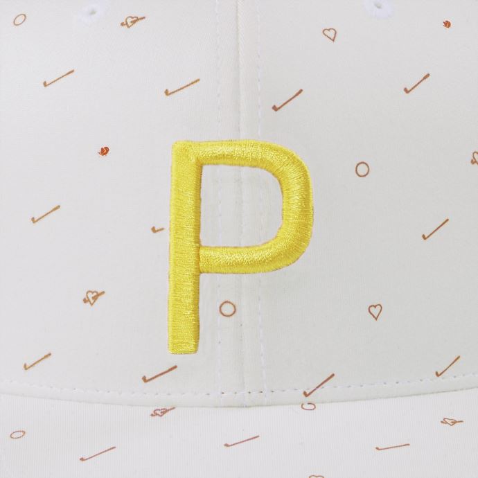 Casquette De Golf Love Golf P Snapback Pour Hommes Blanc Brillant-graine De Moutarde Puma Canada
