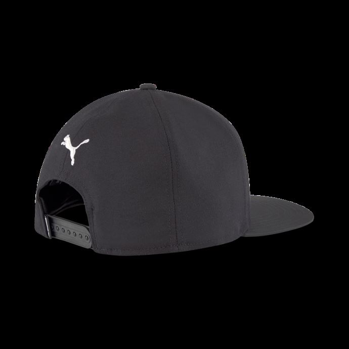 Casquette Puma Canada Visière Plate Noir-gris Violet