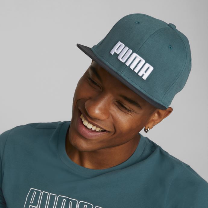 Casquette à Visière Plate Varsity Vert-noir Puma Canada