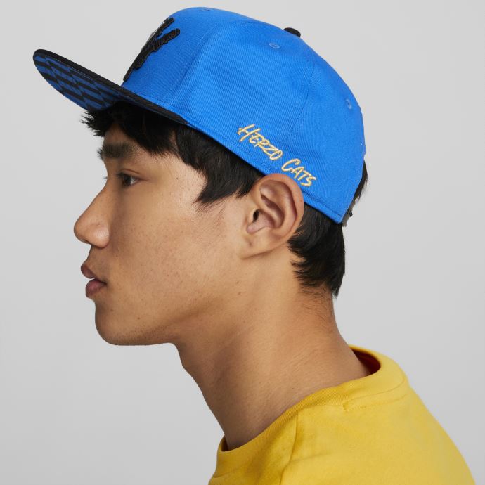 Puma Canada Hometown Heroes Casquette à Visière Plate 2 Bleu Lapis-noir-couronne