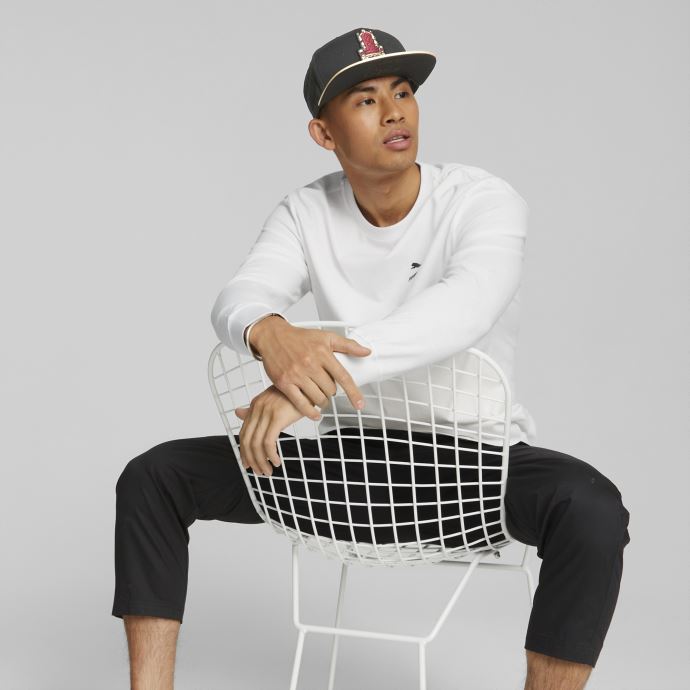 Casquette à Visière Plate Puma Canada Hometown Heroes Black-gold-crown 2