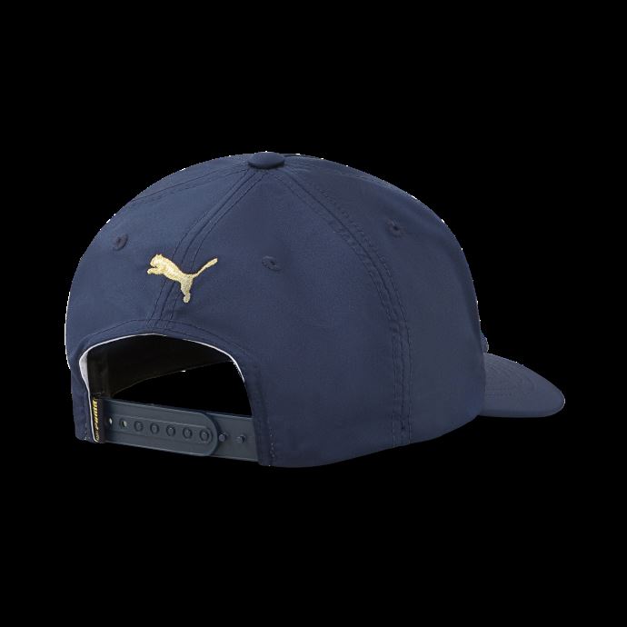 Casquette De Golf Puma Canada X Ptc Snapback Pour Hommes Blazer Bleu Marine-blanc Brillant