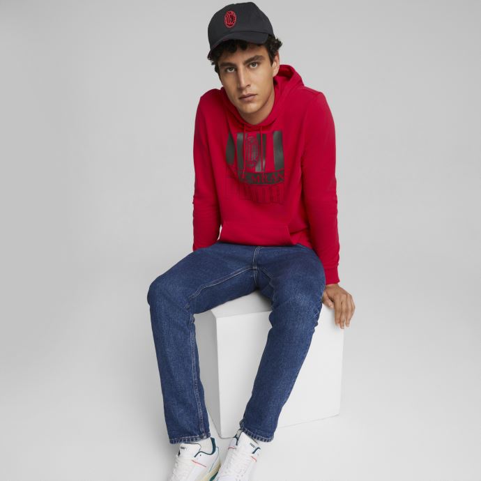 Puma Canada A.c. Casquette Milan Ftblculture Noir-rouge Tango