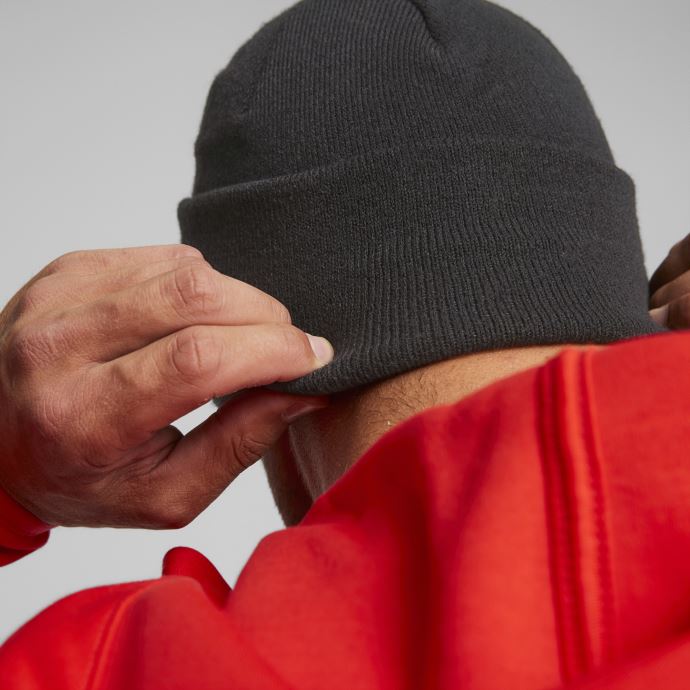 A.c. Milan Ftblcore Fisherman Bonnet Noir-tango Rouge Puma Canada