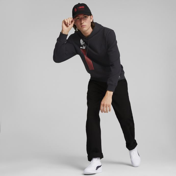 A.c. Casquette Milan Ftblcore Noir-tango Rouge Puma Canada