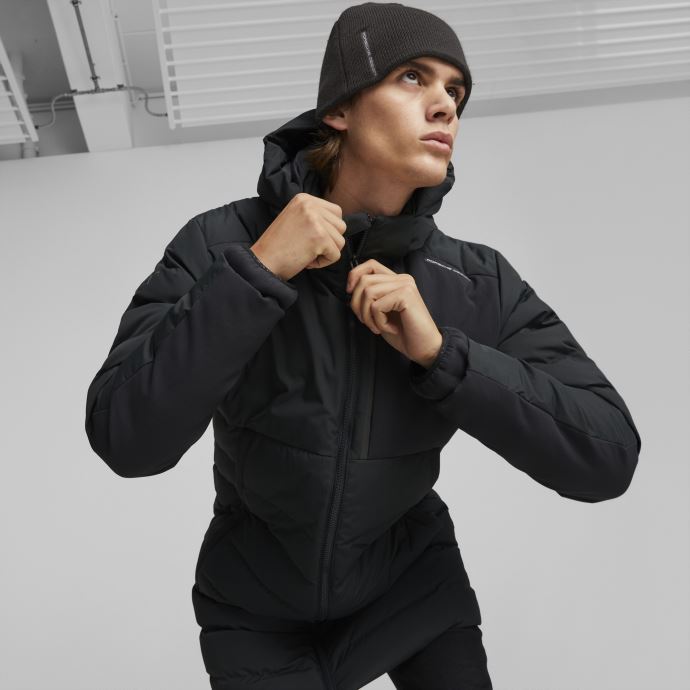 Bonnet Puma Canada Jet Noir Porsche Design Classique Sans Revers