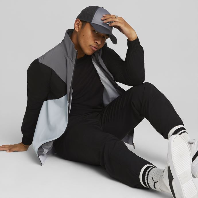 Casquette Trucker Noire-castlerock Puma Canada Logo