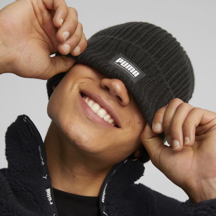 Bonnet Côtelé Noir Puma Canada Classic Cuff
