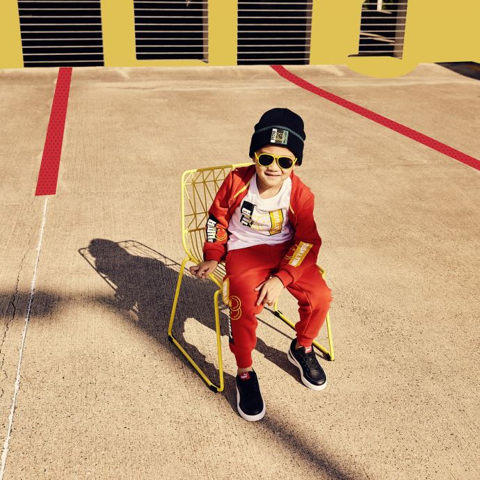 Puma Canada X Smileyworld Bonnet Sans Revers Jeunesse Noir
