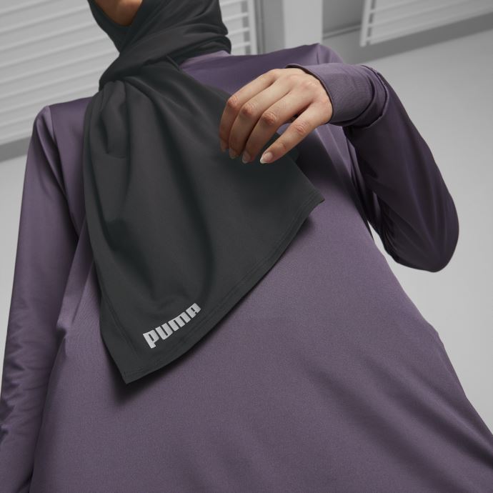 écharpe Hijab Running Noir Puma Canada
