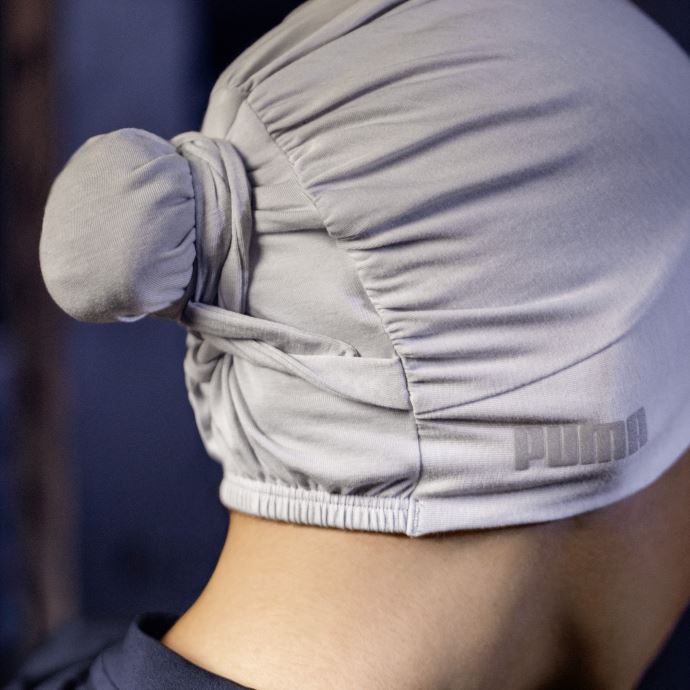 Puma Canada Sport Gris Platine Running Sous Casquette
