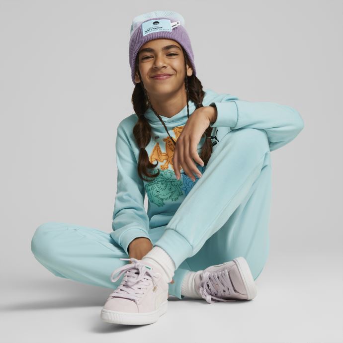 Bonnet Puma Canada X Pokémon Grand Enfant Violet Anthracite-aqua Clair
