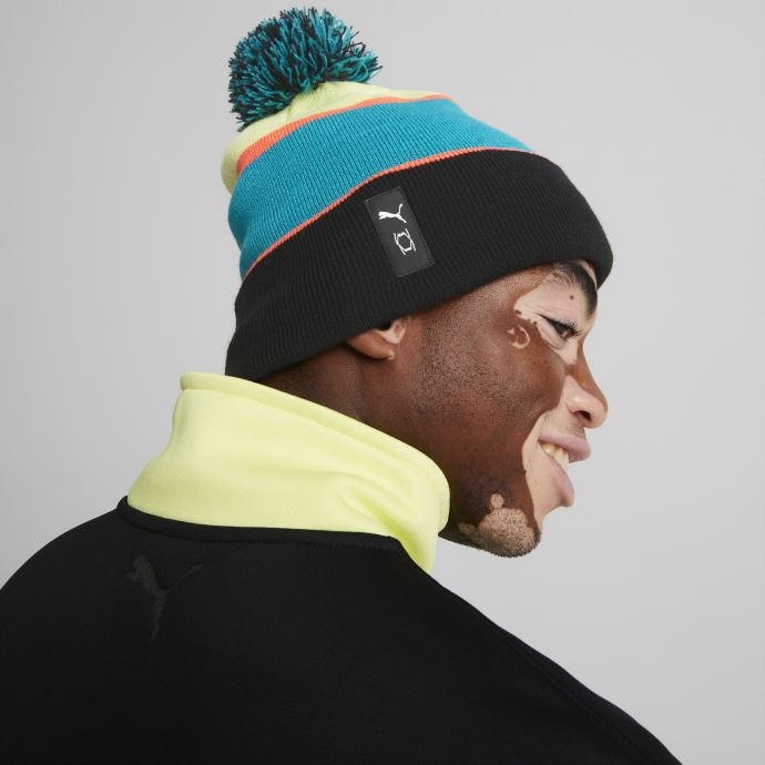 Bonnet De Basket-ball à Pompons Puma Canada Noir Et Pétillant
