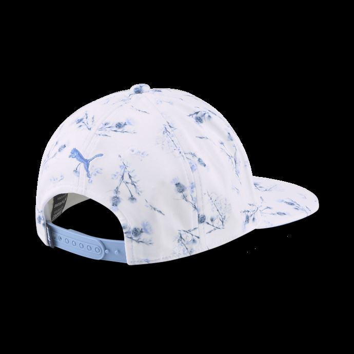 Puma Canada Bright White-lavendar Pop Lowlands P Casquette De Golf Snapback Homme