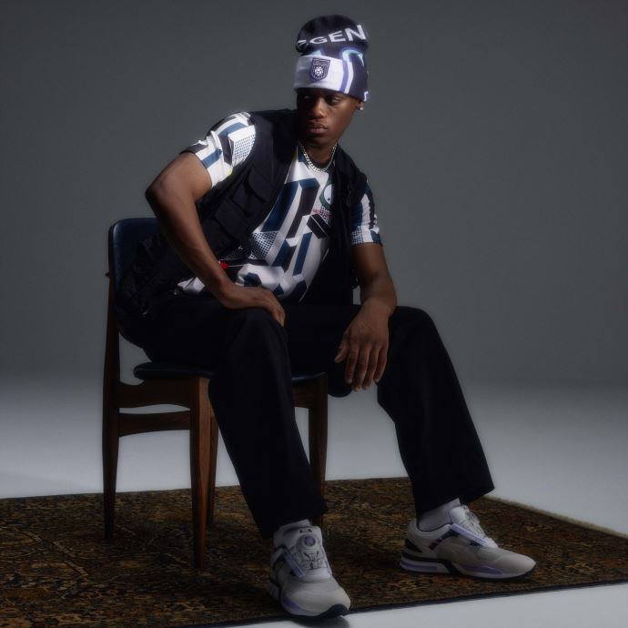 Bonnet Hometown Heroes Noir-gris Violet-violet Foncé Puma Canada
