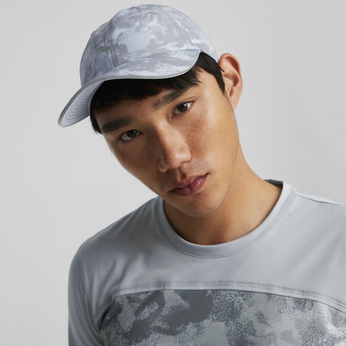 Casquette De Running Gris Platine-aop Iii Puma Canada
