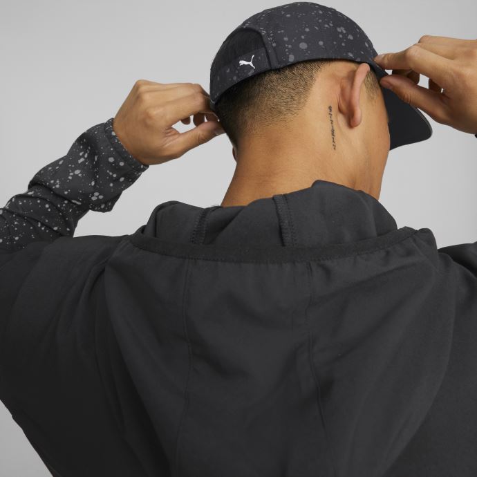 Puma Canada Running Cap Iii Noir-reflective Aop