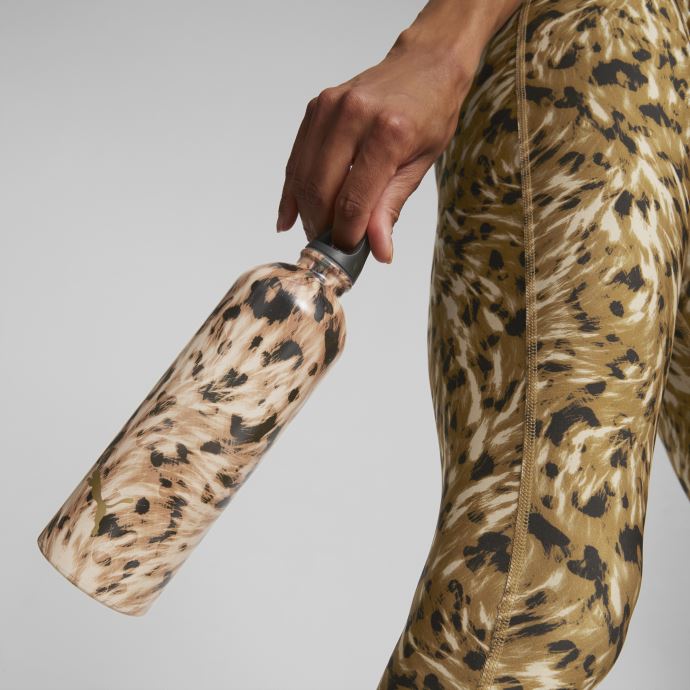 Puma Canada Gourde D'entraînement En Acier Inoxydable Noir-fourrure Véritable