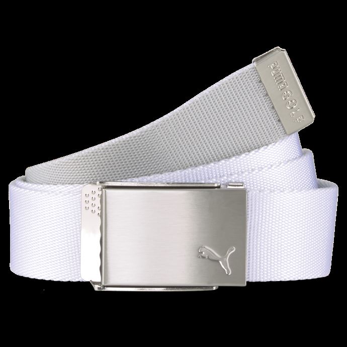 Ceinture De Golf à Sangle Réversible Pour Hommes Blanc Brillant Puma Canada