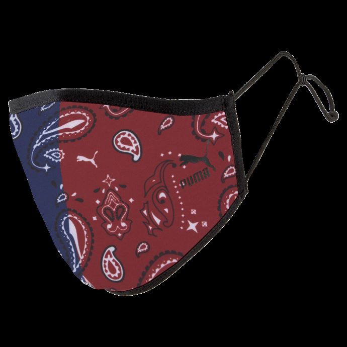 Masque Facial Puma Canada (lot De 2) Elektro Blue-american Beauty-aop
