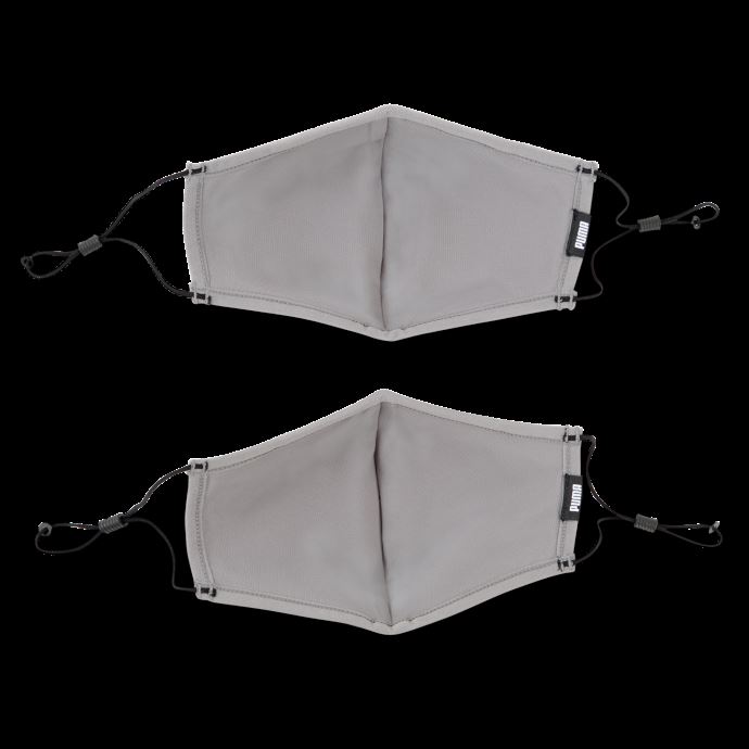 Puma Canada Masque Facial 3.0 (ensemble De 2) Acier Gris-chat Plus Fort Ensemble