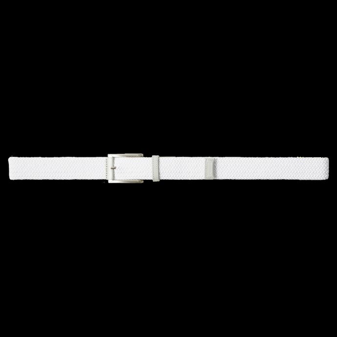 Puma Canada Ceinture De Golf Tressée Jackpot Blanc Brillant à Taille Haute Pour Hommes
