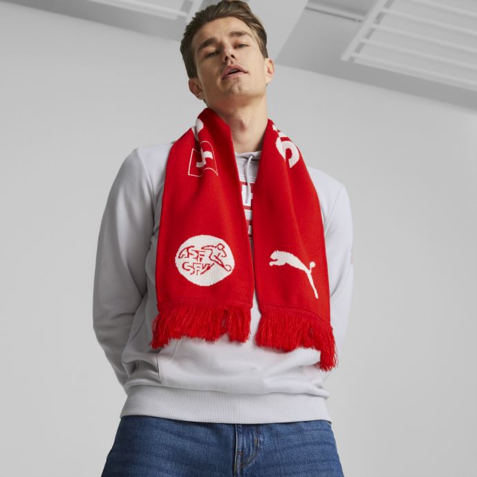 écharpe De Fan Suisse Puma Canada Rouge-blanc
