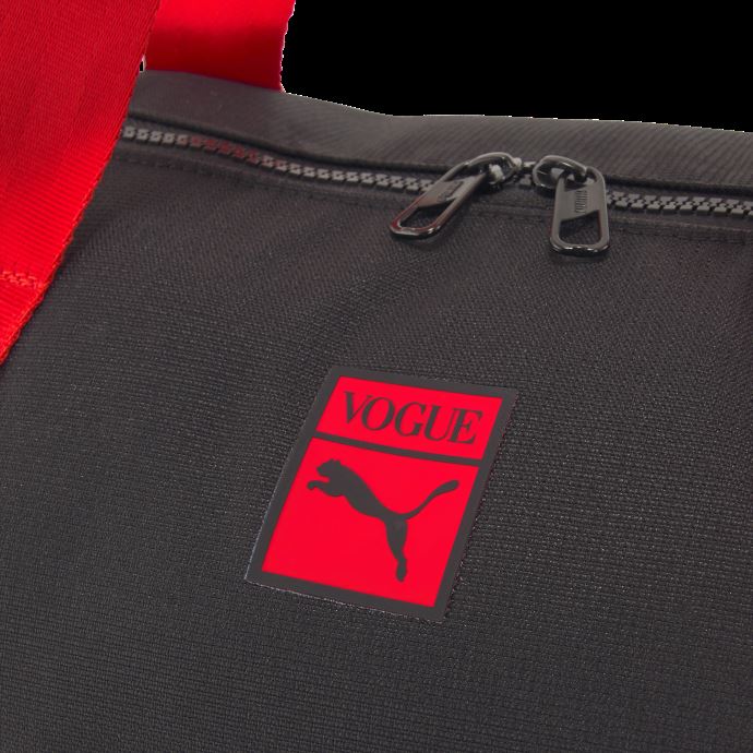 Puma Canada X Vogue Sac De Sport Femme Noir-rouge Feu
