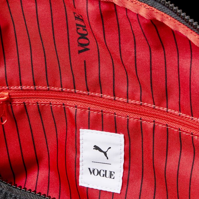 Puma Canada X Vogue Sac De Sport Femme Noir-rouge Feu
