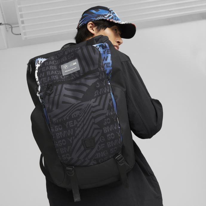 Puma Canada Bmw M Motorsport Statement Sac à Dos Noir-aop
