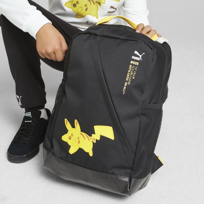 Sac à Dos Grand Enfant Puma Canada X Pokémon Noir-citron Pâle
