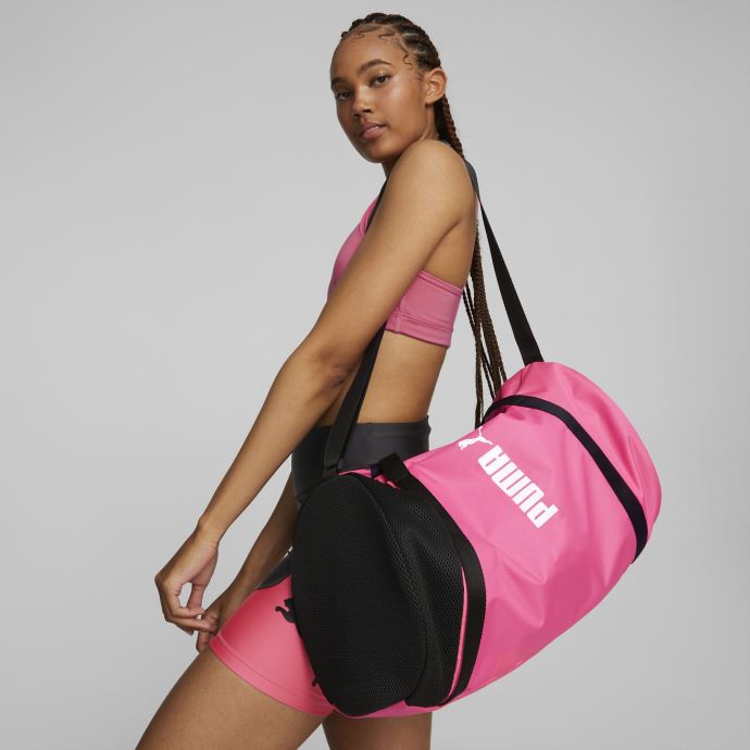 Sac Baril D'entraînement Essentials Rose Coucher De Soleil Puma Canada