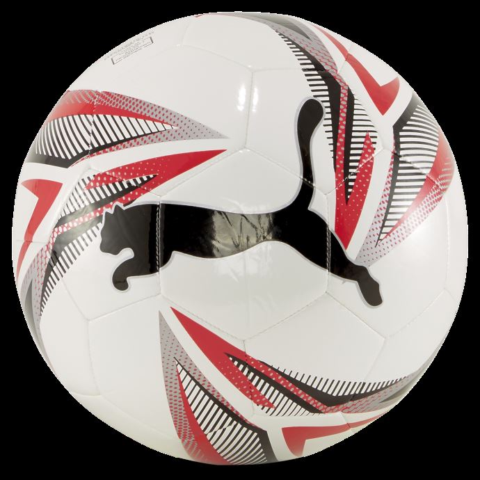 Ballon De Foot Big Cat Puma Canada Blanc-noir-rouge-argent
