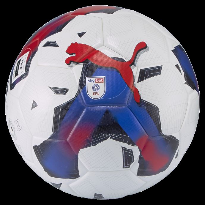 Blanc-rouge-équipe Puissance Bleu Puma Canada Orbita 3 Efl Sky Pari Fifa Qualité Football