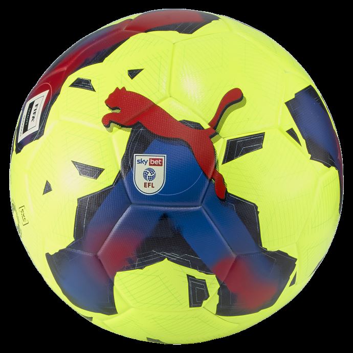 Citron Tonique-rouge-équipe Puissance Bleu Orbita 3 Efl Sky Bet Football De Qualité Fifa Puma Canada