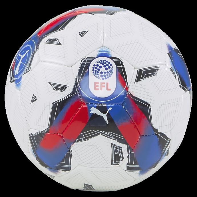 Puma Canada Orbita 6 Efl Ms Mini Football Blanc-rouge-team Power Bleu