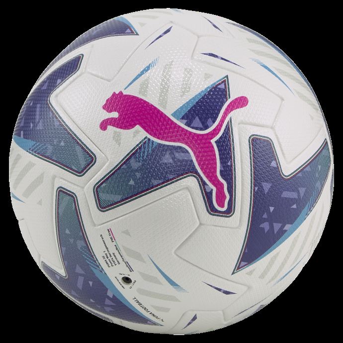 Ballon De Match Puma Canada Orbita Serie A (fifa Pro) White-blue-sunset Glow