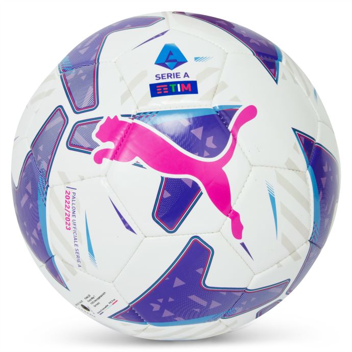 Puma Canada Orbita Serie A Ms Formation Football Blanc-bleu-coucher De Soleil Lueur