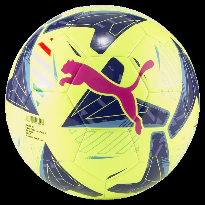 Citron Tonique-bleu-coucher De Soleil Lueur Puma Canada Orbita Serie A Cousu à La Machine Mini Football