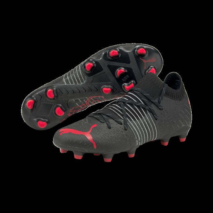 Puma Canada Future Z 1.2 Fg-ag Chaussures De Football Pour Hommes Noir-sunblaze
