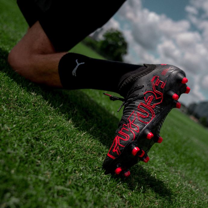 Puma Canada Future Z 1.2 Fg-ag Chaussures De Football Pour Hommes Noir-sunblaze
