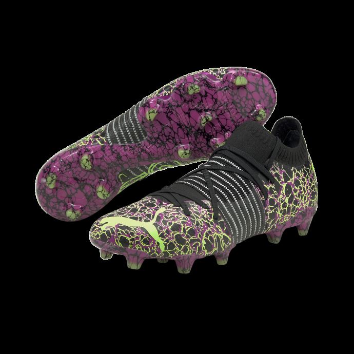Puma Canada Ultra Magenta-noir-vert éblouissement Future Z 1.2 Fg-ag Chaussures De Football Pour Homme